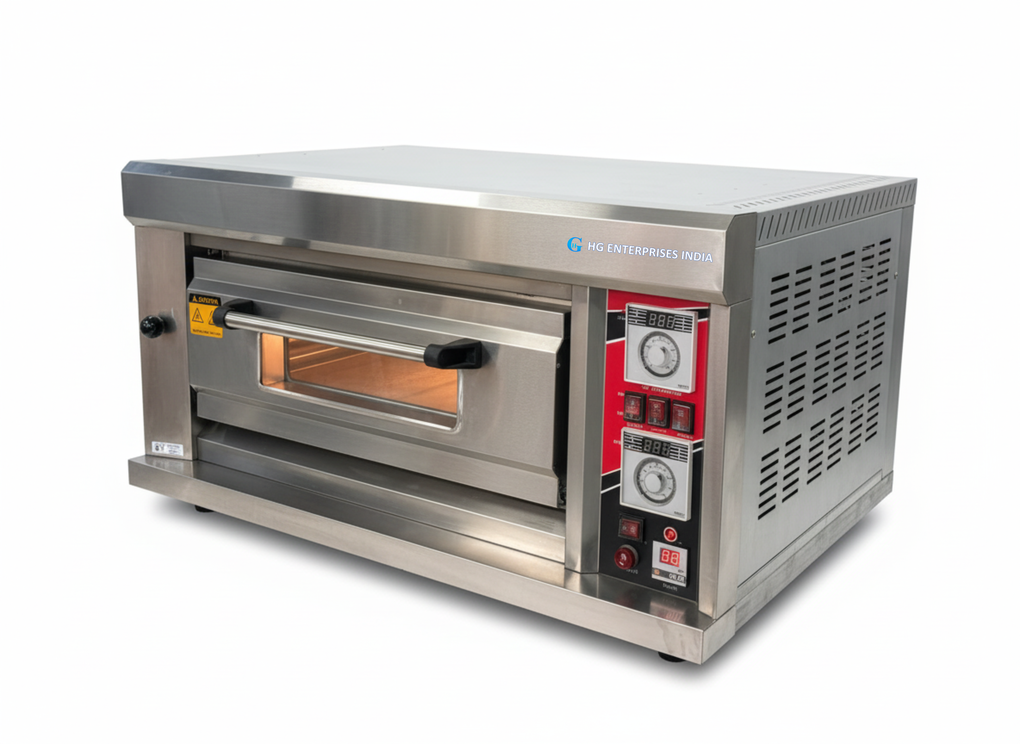 Gas Pizza Oven with stone size 16/24inches(1000-101)