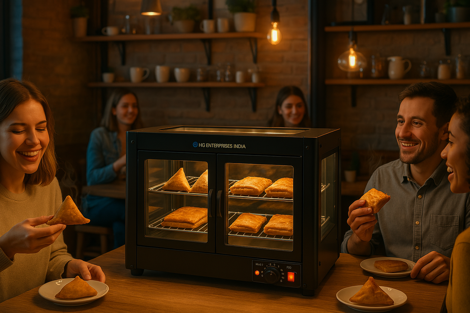 HG 50LH Black 800W Food Display Warmer 50 Liters, Food Grade Stainless Steel Interior with 1 Year Warranty
