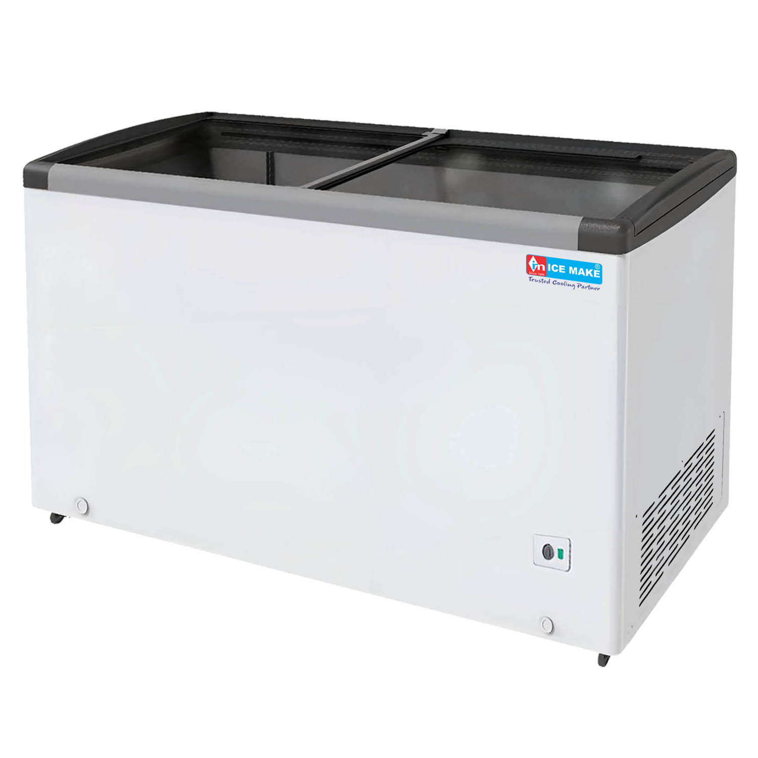 IGT450 GLASS TOP DEEP FREEZER